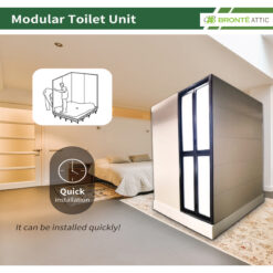 Modular Toilet Unit - MTU1217 | Bronte Attic