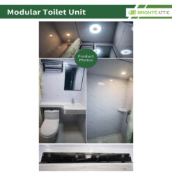 Modular Toilet Unit - MTU1217 | Bronte Attic
