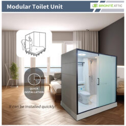 Modular Toilet Unit - MTU1219 | Bronte Attic