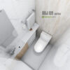 Modular bathroom BUJ09 series by Bronte Attic